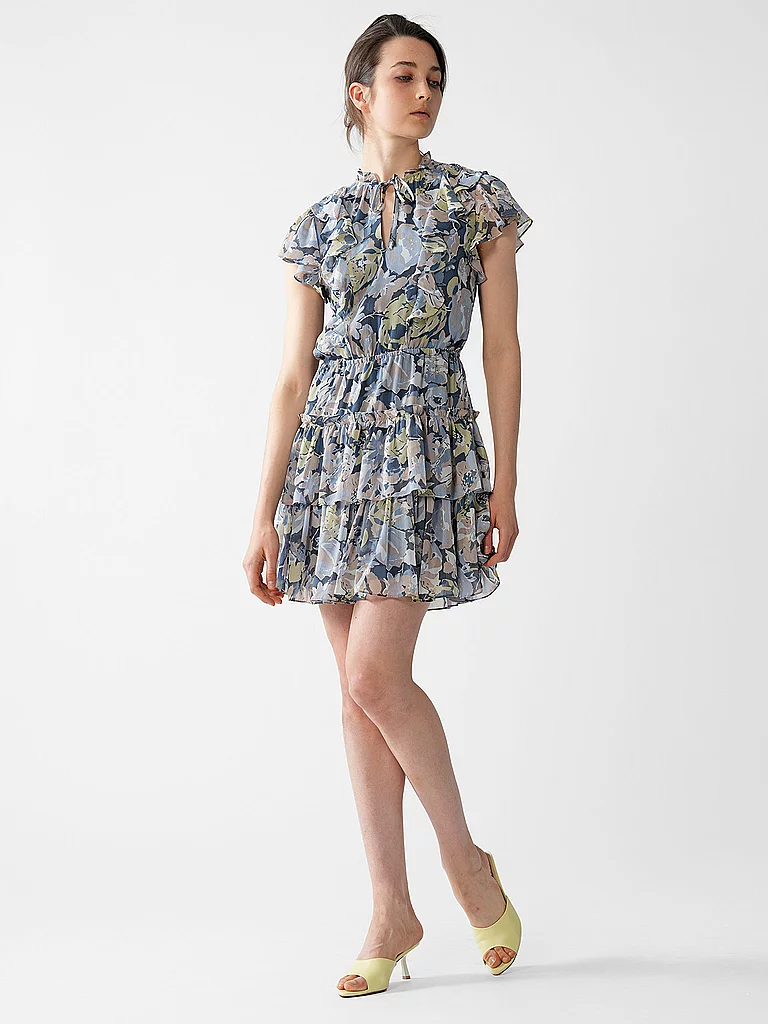 Ralph Lauren Devany Cocktail Dress Light Blue 40 2